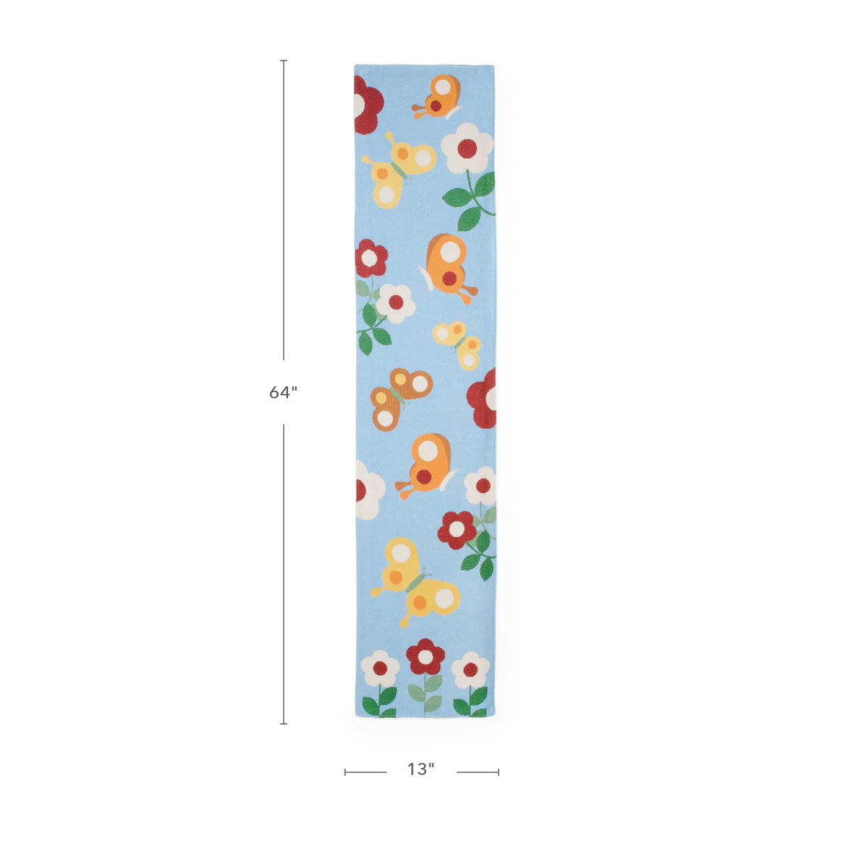 U7232 Flutter Decorative Runner Dimensions