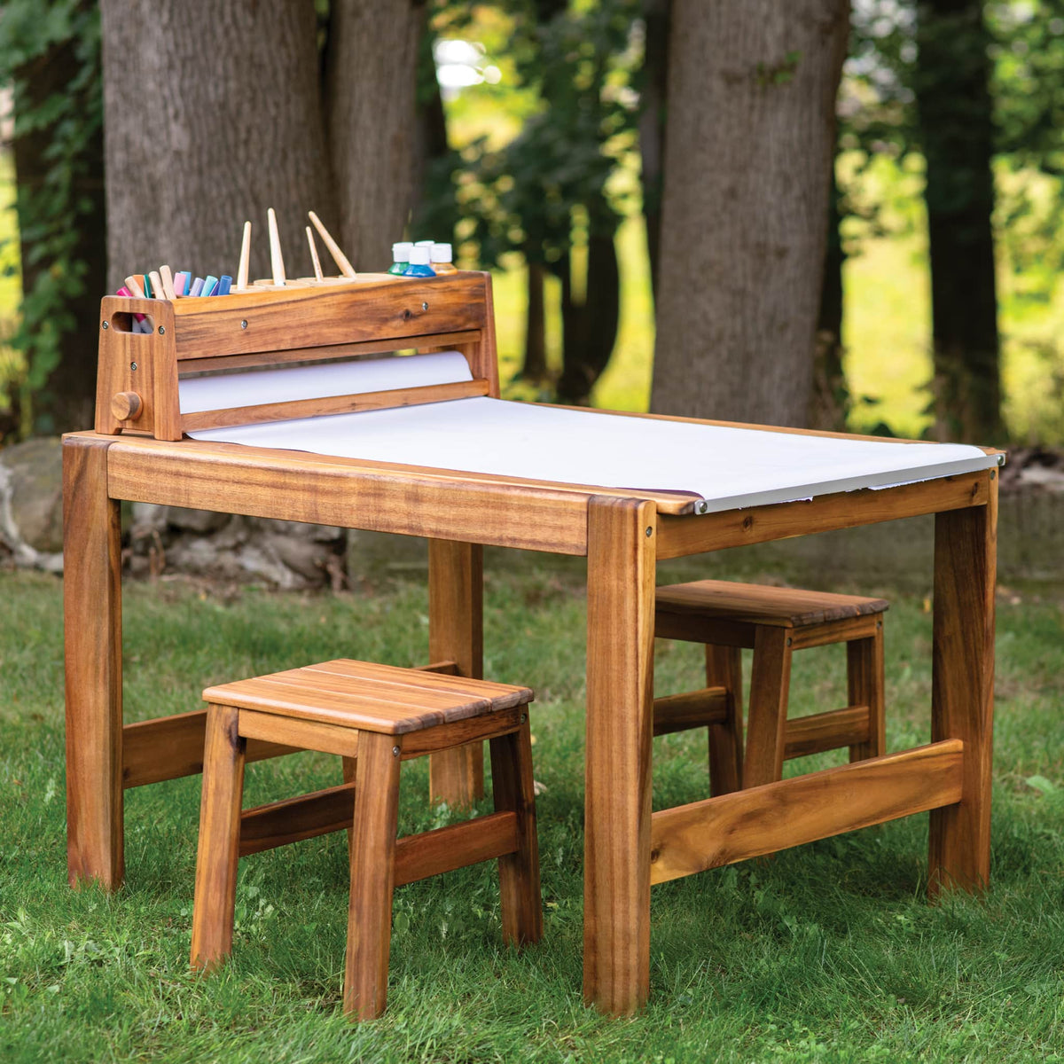 G52011 Acadia Outdoor Art Activity Table Env 3963