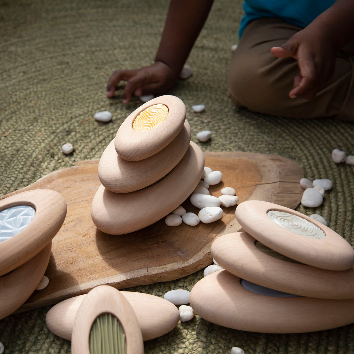 G6773 Jumbo Sensory River Stones Lifestyle 84