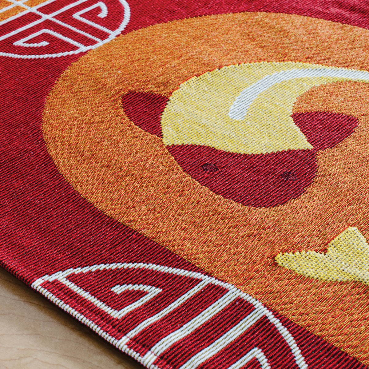 U7242 Chinese Decorative Runner Texture Detail