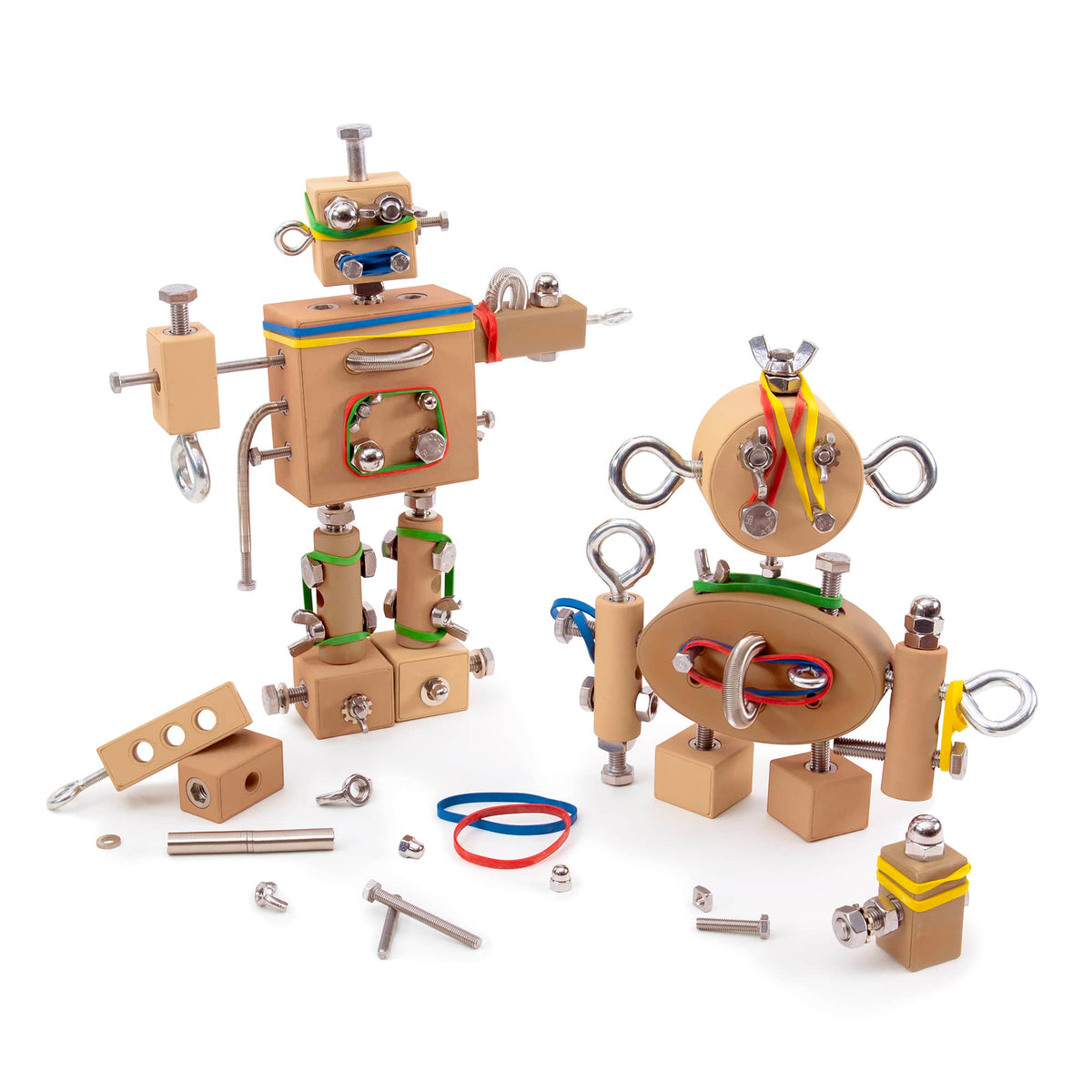38014 Random Robots Loose Parts STEM Kit Silo 3