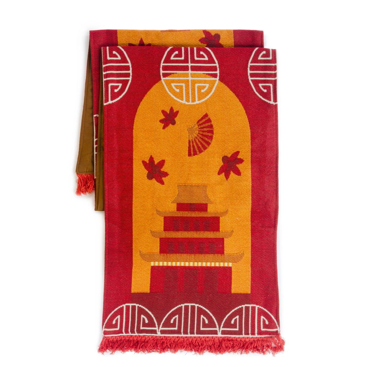 U7242 Chinese Decorative Runner Folded Silo 1