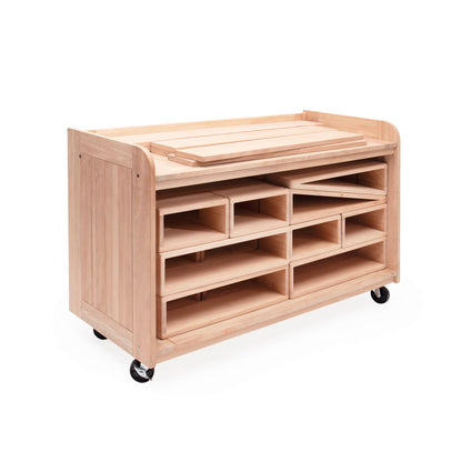 G6116 Outdoor Hollow Blocks Storage Cart Product 1