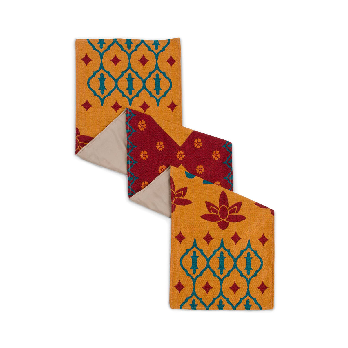 U7243 Indian Decorative Runner Folded 2