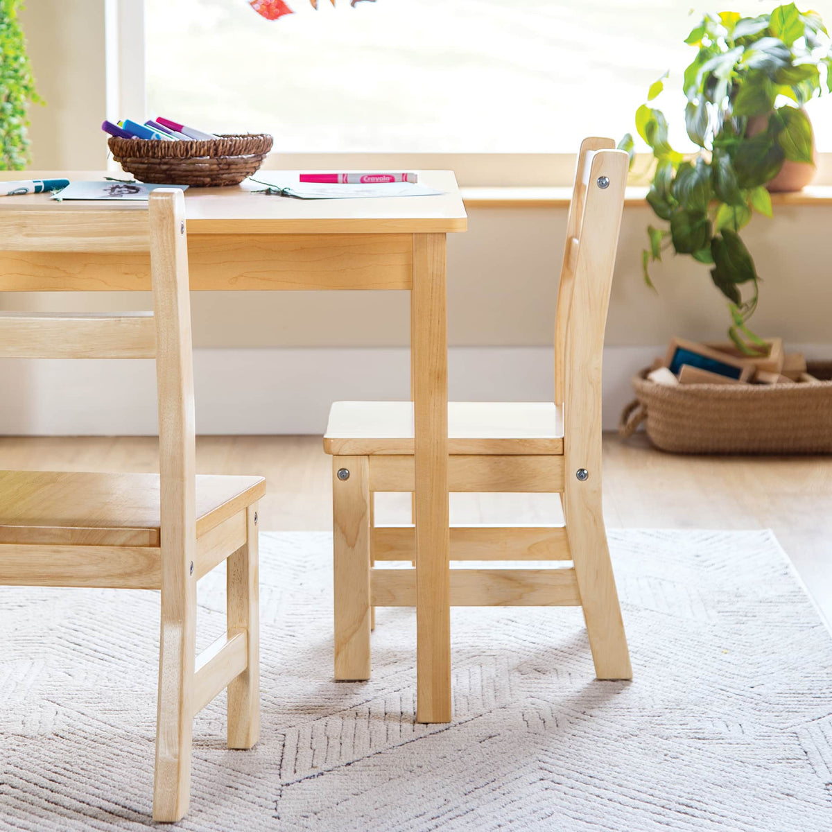 G80341 EdQ Hardwood Chair Set 10in Env 1265