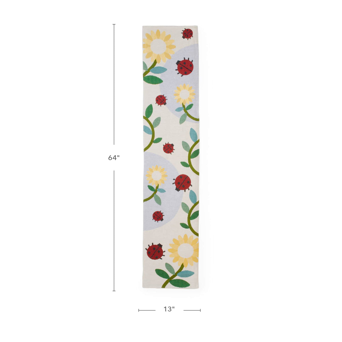 U7231 Bugs and Buds Decorative Runner Dimensions