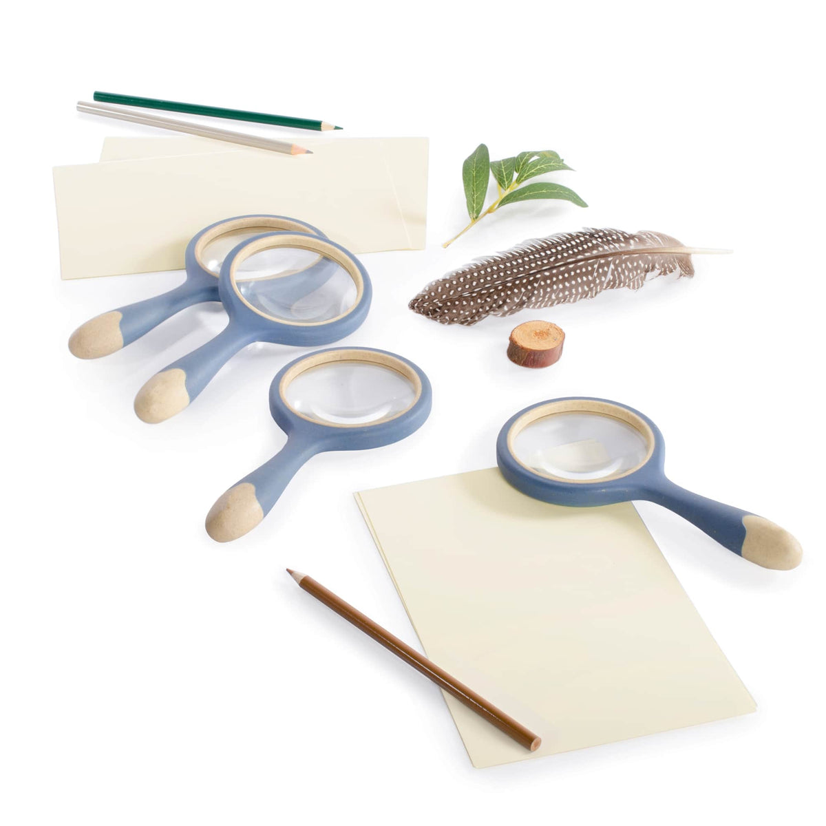 G4600 All-Weather Magnifying Glass Set of 4 Silo 2