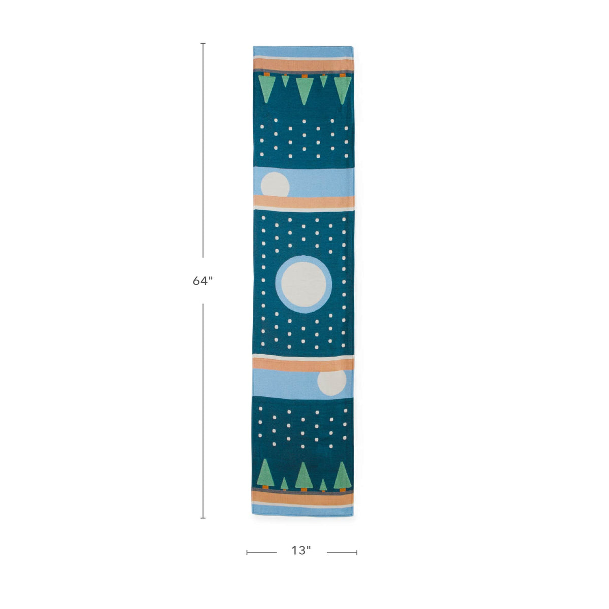 U7240 Winter Decorative Runner Dimensions