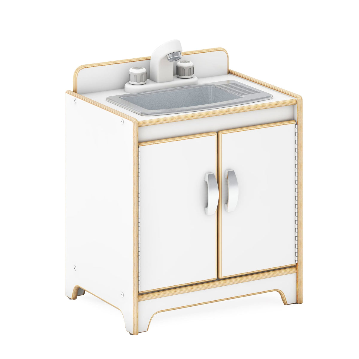 G80436 EdQ Kitchen Sink White Silo 1 Main | White