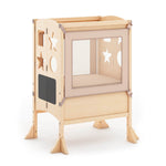 G97326 Classic Kitchen Helper Stool 2021 Double Natural Main1 | Natural