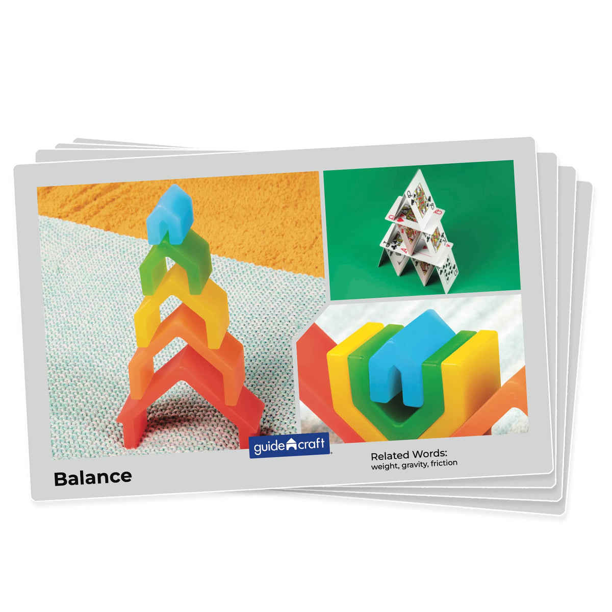 G7503 Discovery Stackers Natural House Cards | Natural