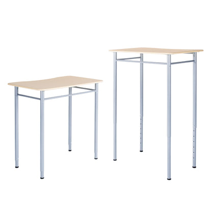 G27663 Standing Modular Desk Rectangle Height Comparison | Rectangle