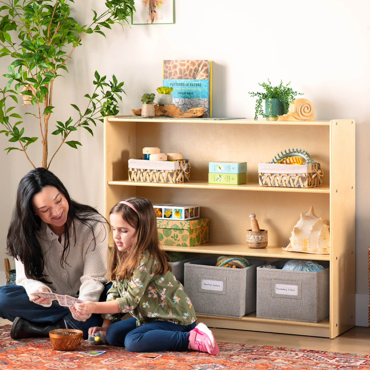 G80314 EdQ 36in Open Storage Natural Lifestyles 259 | Natural