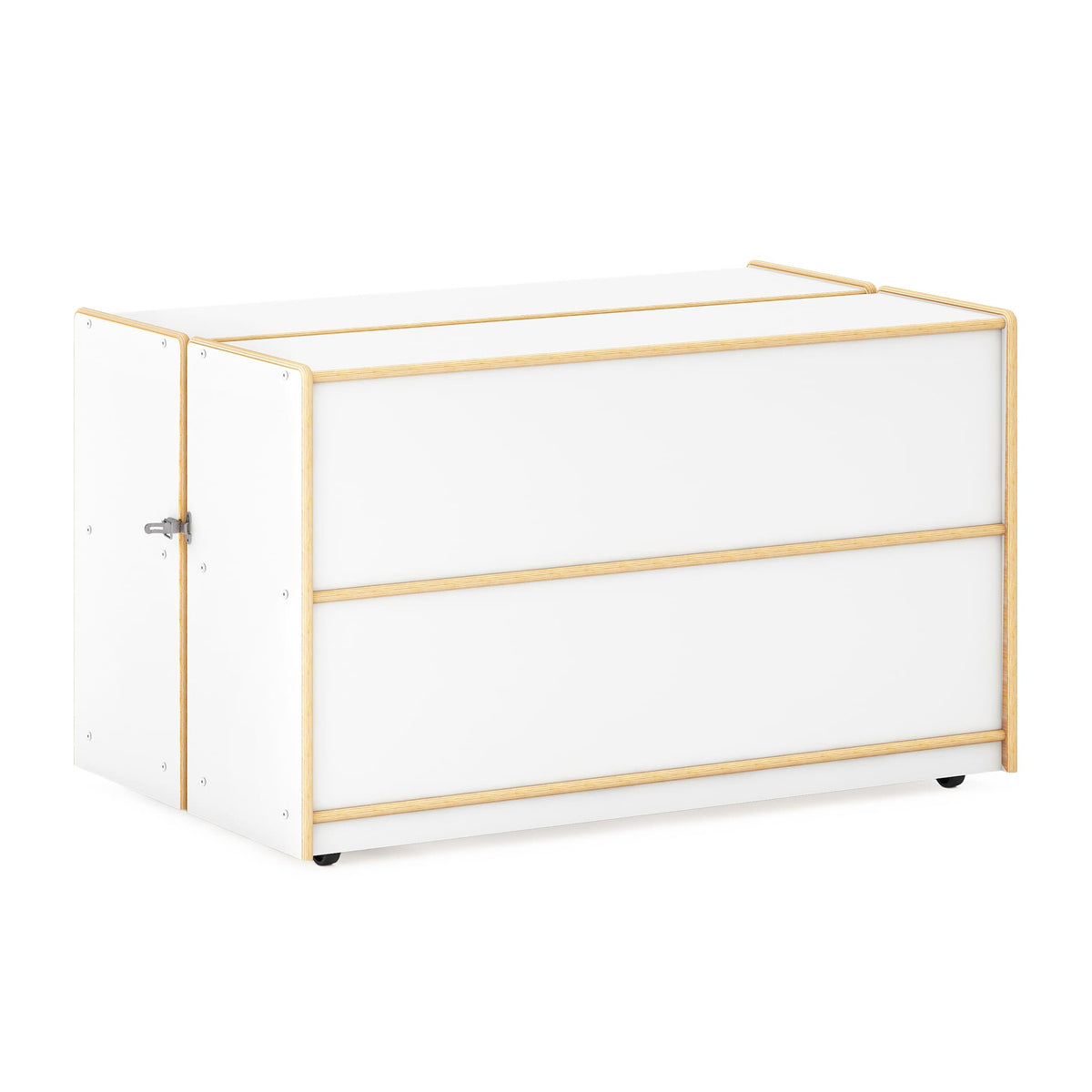 G80449 EdQ FoldLock Storage White Silo 2 Closed | White