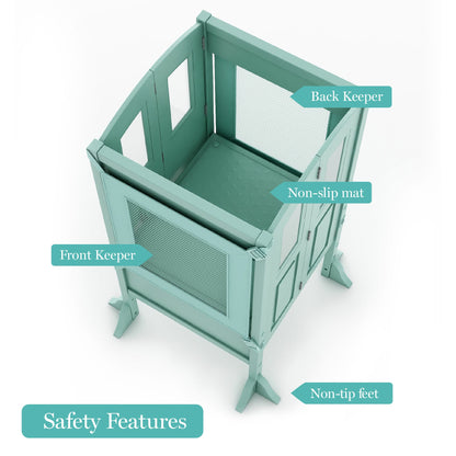 G97502 Martha Stewart Kitchen Helper Mint Safety | Mint