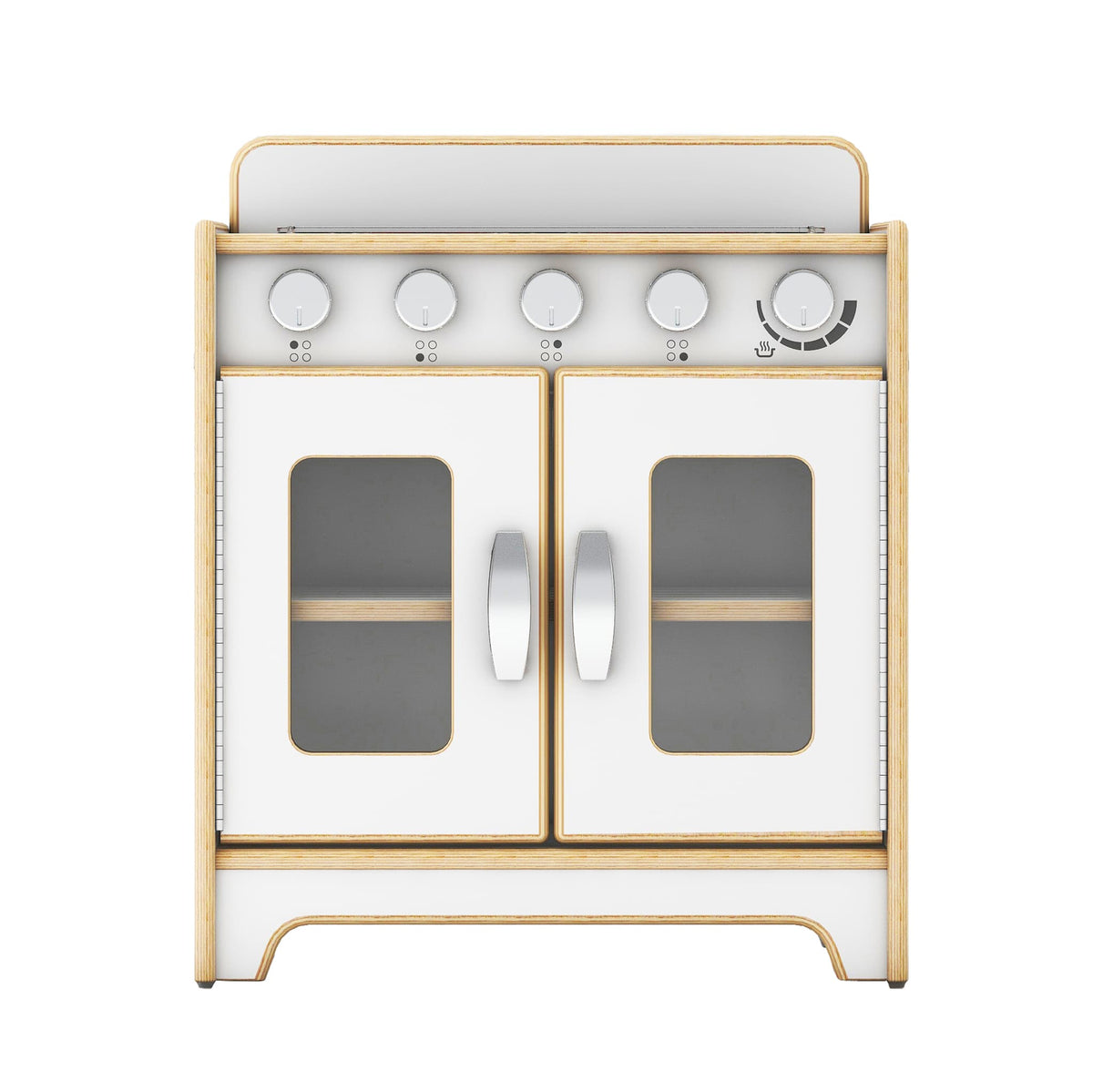 G80438 EdQ Kitchen Range White Silo 2 Front | White