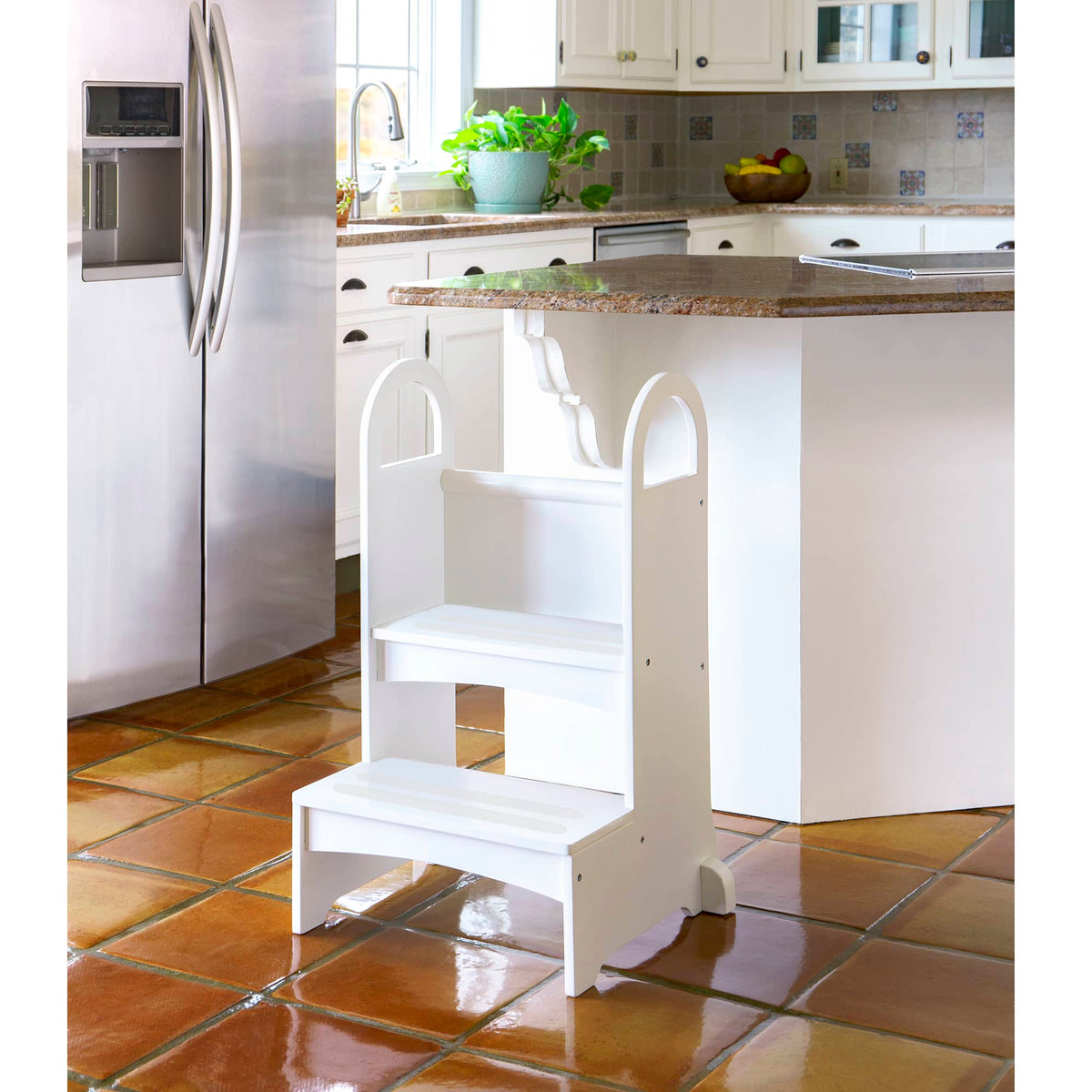 G97020 High Rise Step-Up Environmental | White