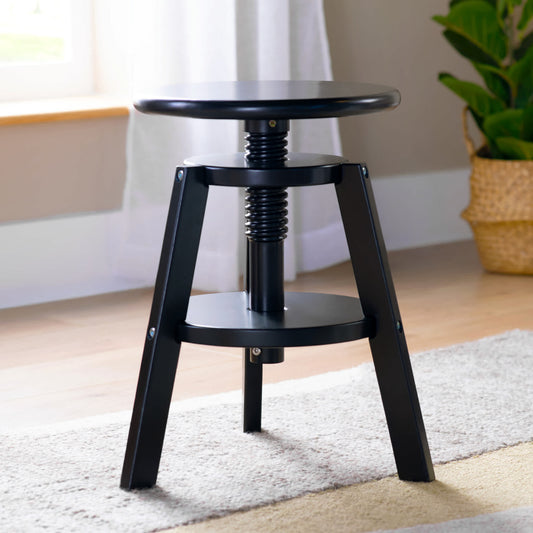 G51095 Adjustable Drafting Stool Black Env 3062 Main | Black