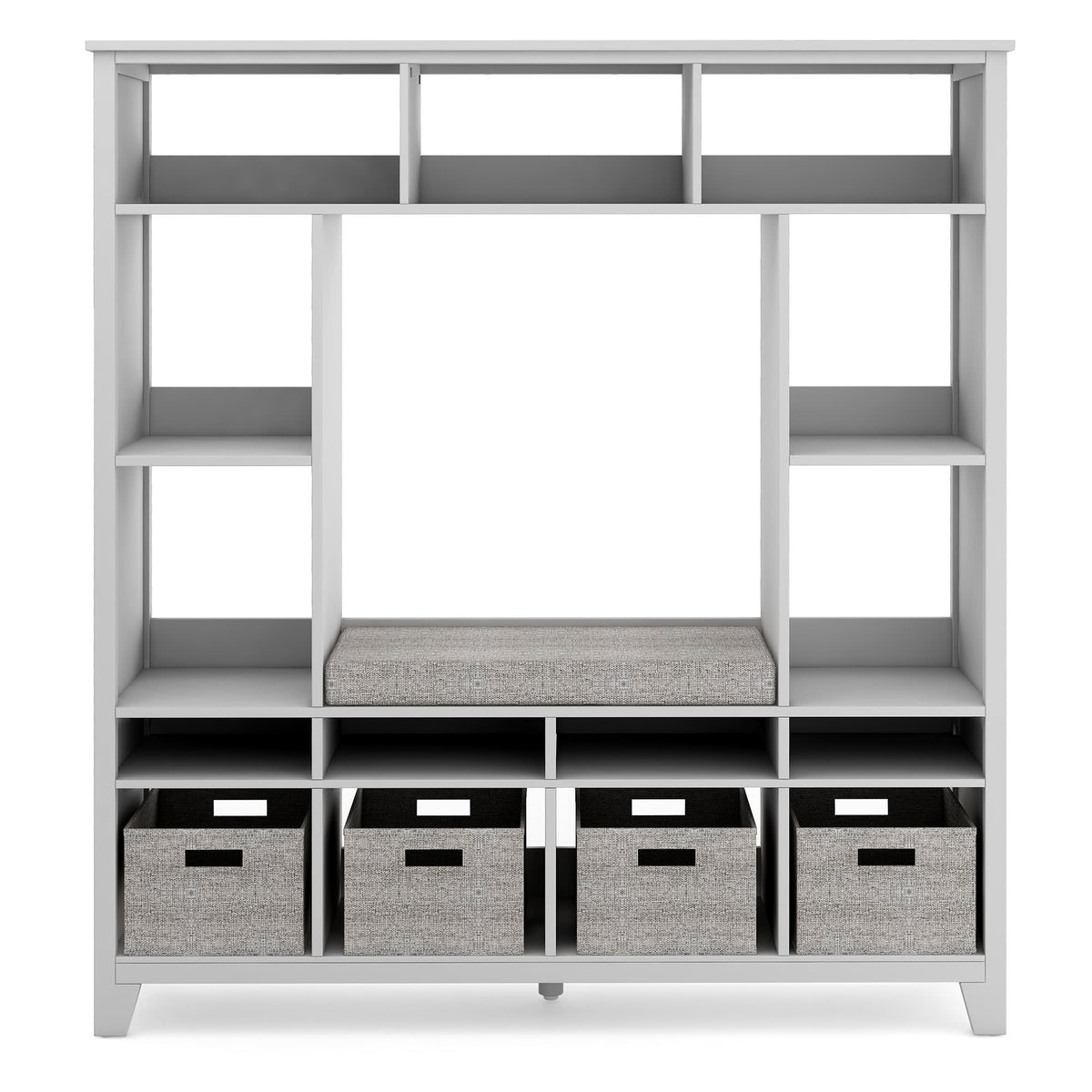 G76906 Martha Stewart Living and Learning Kids' Storage System Gray Front | Gray
